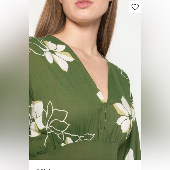 Billabong Night Bloom Long Sleeve Maxi Dress - Picture 3 of 10